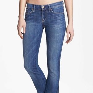 7 for all Mankind Kaylie Bootcut Blue Jeans Slim Boot-Cut! Size 25 NWOT